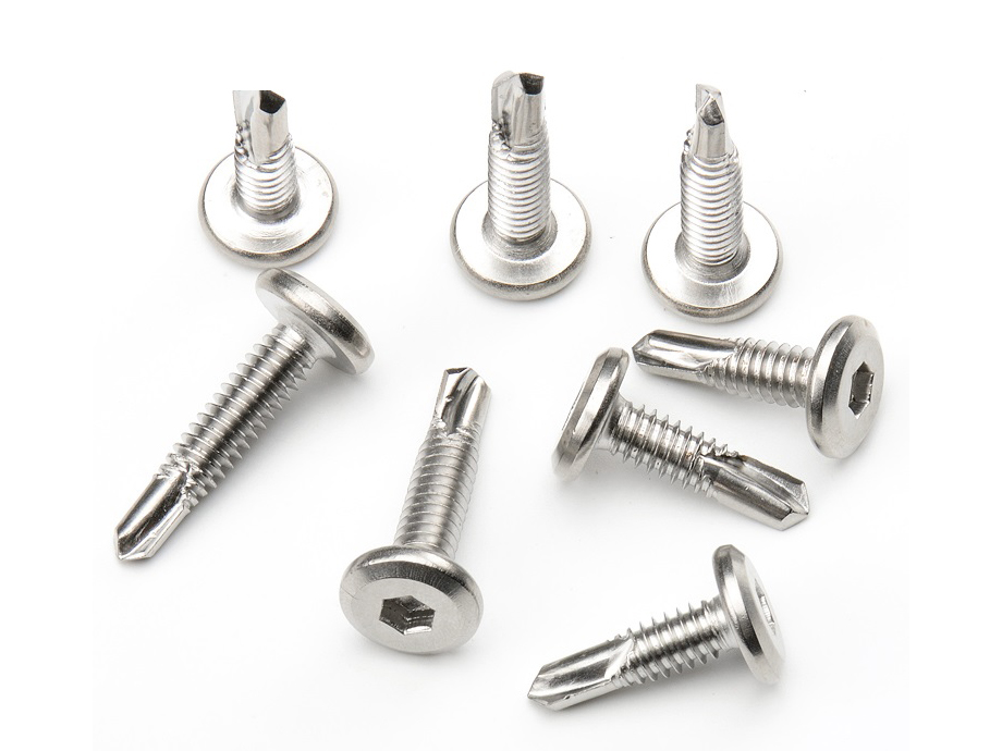 410不銹鋼平頭內(nèi)六角鉆尾螺絲釘