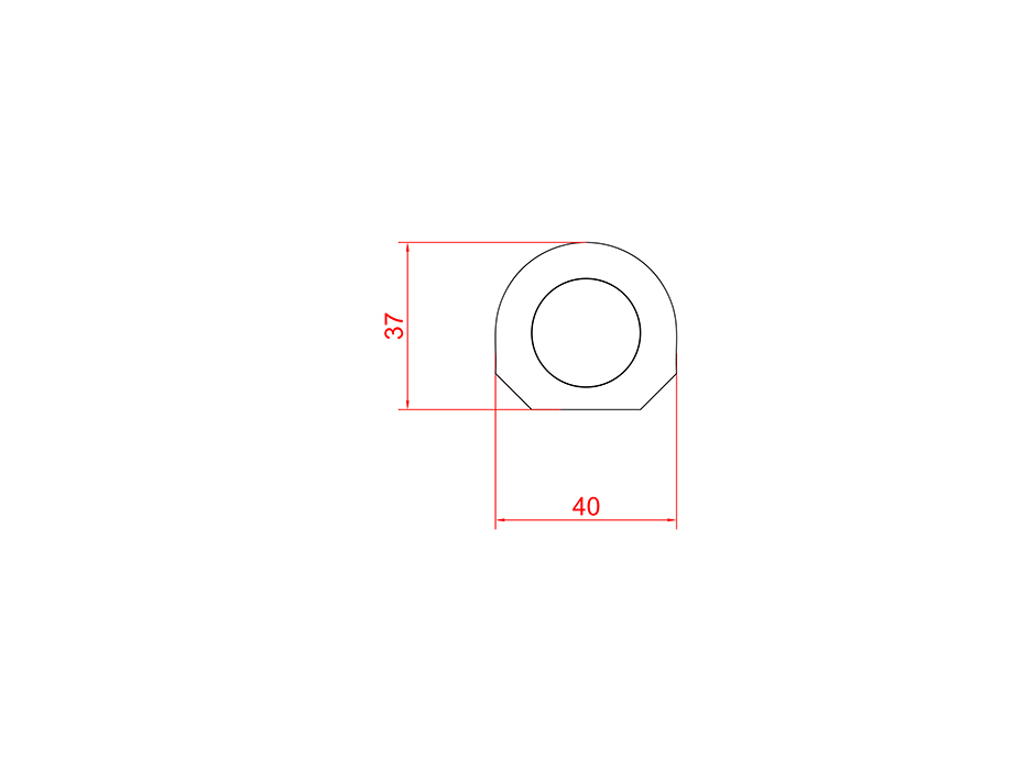 鋁合金熱擠壓型材 LX-3871