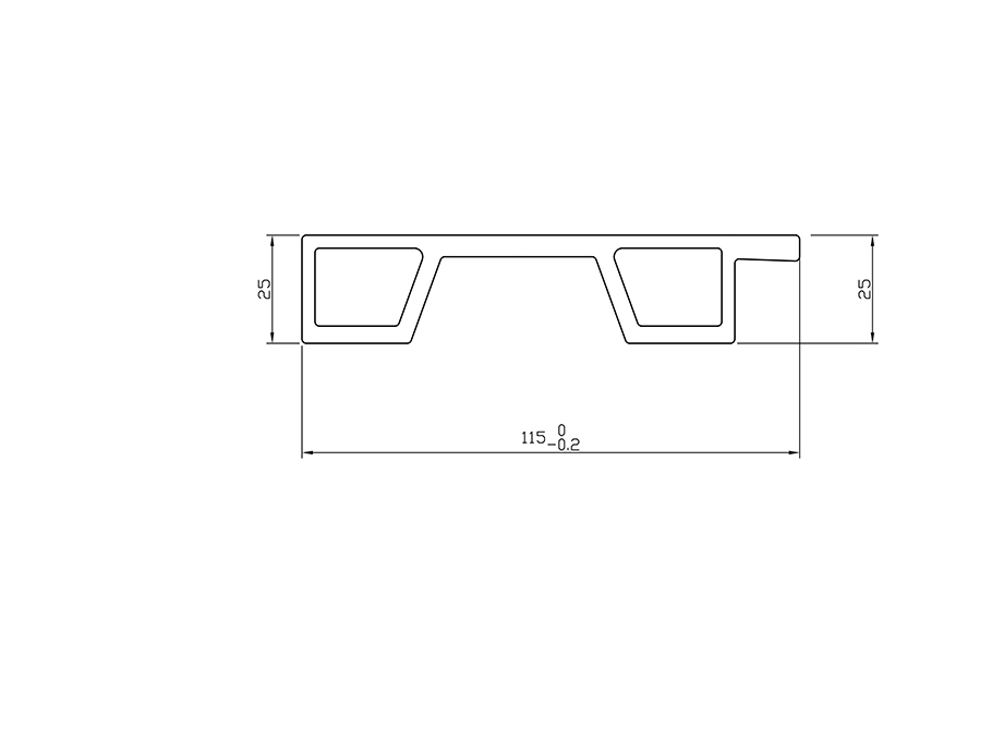 鋁合金熱擠壓型材 LX-3572-1